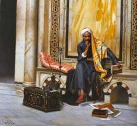 Deutsch, Ludwig - arab oil painting